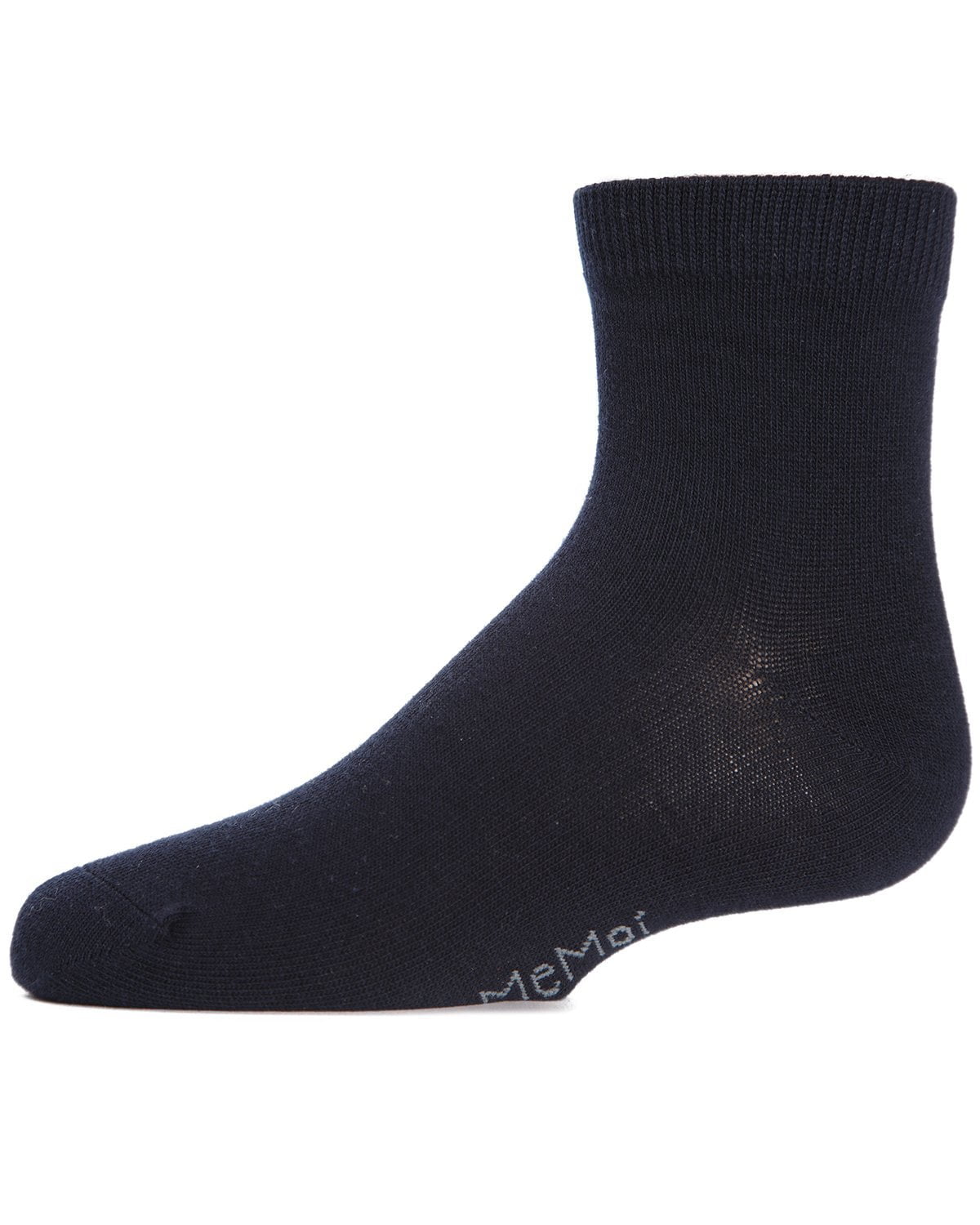 kids navy ankle socks