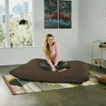 thumbnail image 3 of Jaxx Oreiller Poire Pillow Saxx de 5,5 Pi, Chocolat, 3 of 7