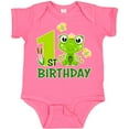 thumbnail image 3 of Inktastic 1st Birthday Princess Frog Girls Baby Bodysuit, 3 of 5