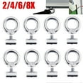 thumbnail image 5 of 2-8x Awning Rail Stoppers Stops Stainless Steel Awning Rail Stoppers Silver 6mm Stops Motorhome Campervan Caravan, 5 of 5