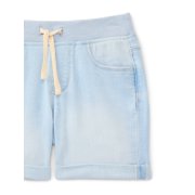 Wonder Nation Girls Knit Waistband Denim Shorts, Sizes 4-18 & Plus
