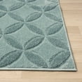 thumbnail image 3 of Teal Carved Petals Indoor Area Rug, High-Low Pile, Better Homes & Gardens, 8' x 10', 3 of 5