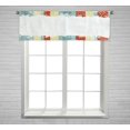 thumbnail image 1 of ABPHQTO Copos de nieve de invierno y lugar vacío Ventana Cortina Valance Rod Pocke 45x130 cm, 1 of 1