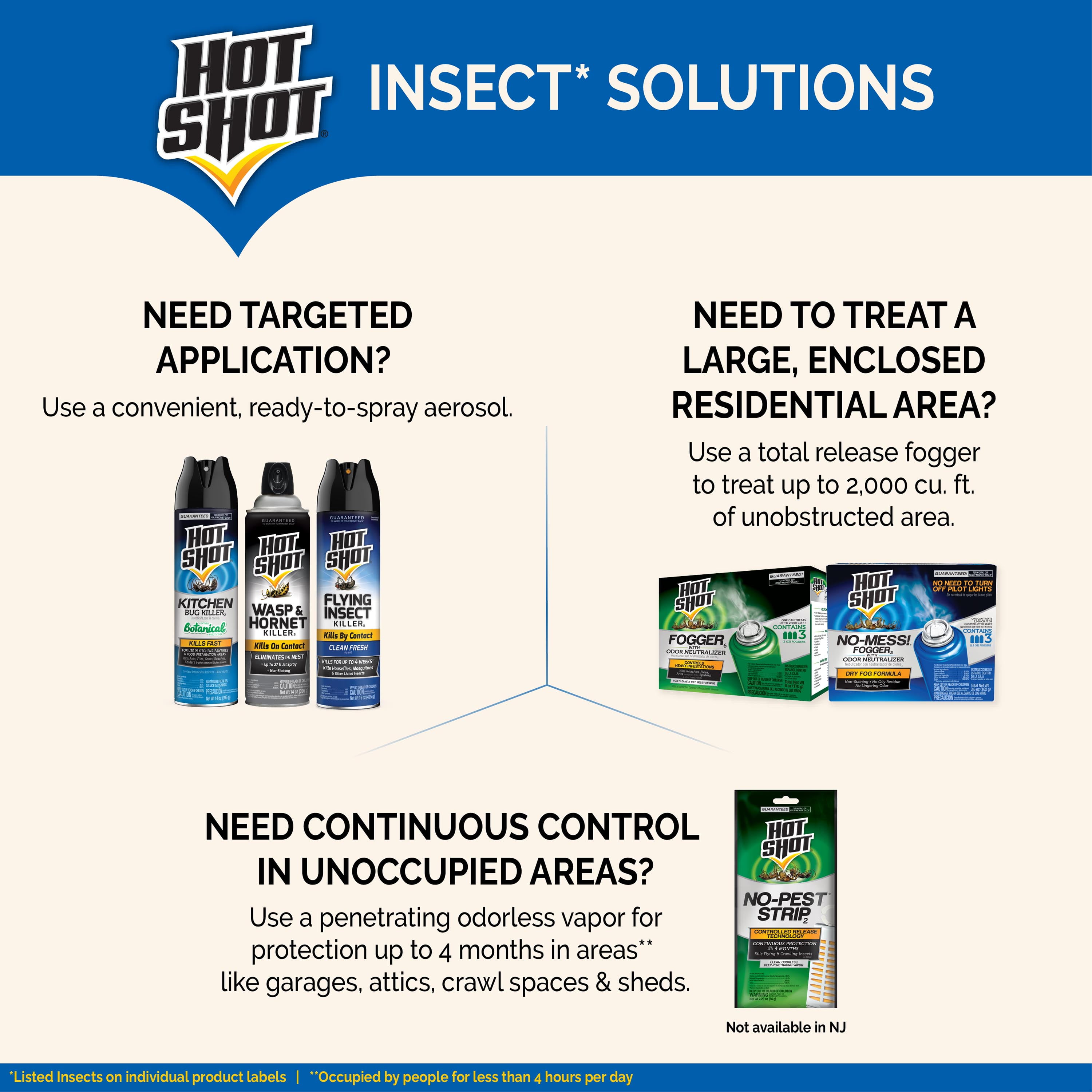Hot Shot Wasp & Hornet Killer Outdoor Aerosol Spray, 17.5 Ounces