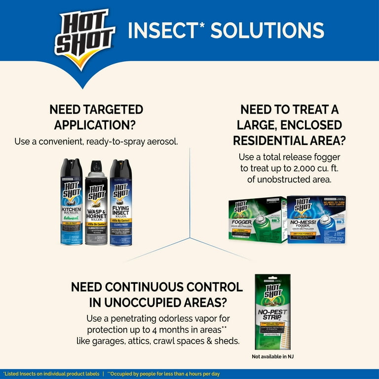 Hot Shot Outdoor Wasp & Hornet Killer, 17.5 oz., Twin Pack photo 7