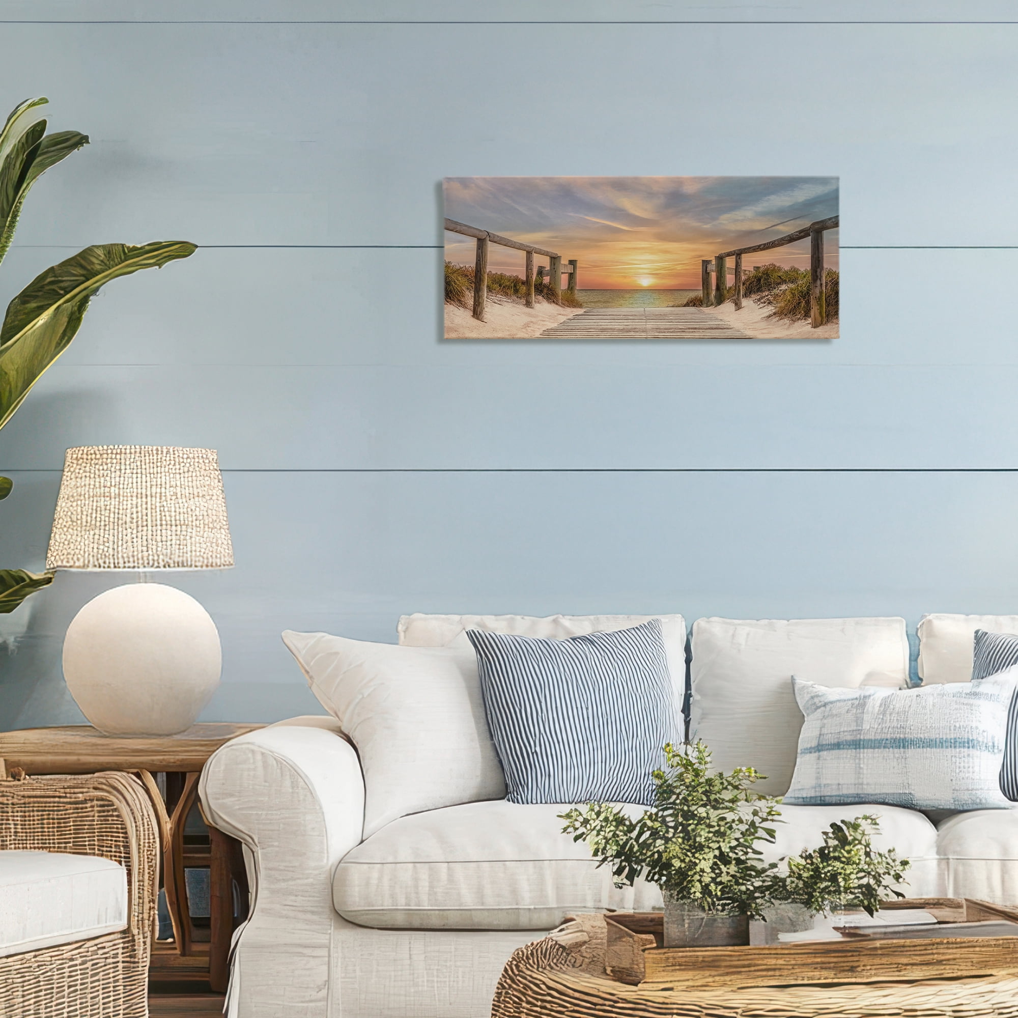 Stupell Industries Pathway To Sunset Canvas Wall Art, design by Mike Caliascibetta