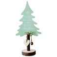thumbnail image 2 of JHGoosa Christmas Decor Wood Table Christmas Tree Ornaments Rustic Christmas Tree Farmhouse Wooden Xmas Centerpiece(Clearance), 2 of 4