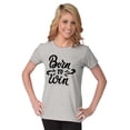thumbnail image 3 of Born Win Winner Victory Motivation Womens Slim Fit Graphic Tee Brisco Brands L, 3 of 5