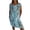 Sky Blue, variant on Womens Summer Dresses Round Neck Short Sleeve Random Pattern Flowy A Line Shift Dress for Beach Vacation White M