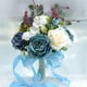 thumbnail image 3 of Ramo de flores artificiales Naiovety para boda Oficina en el hogar Rosa, 3 of 6