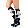 thumbnail image 4 of TeeHee Fun Novelty Cotton Knee High Socks for Junior and Women Multipack, 4 of 7