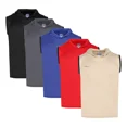 thumbnail image 1 of Pack 5 Playeras Deportivas Gym Hombre Sin Manga Con Gorro, 1 of 8