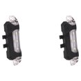 thumbnail image 2 of tamizeot Bike Tail Light Multi Lighting Modes Sturdy Rear Lamps Rechargeable Waterproof Cycling Warning Lights Household Shop White 2Set, 2 of 6