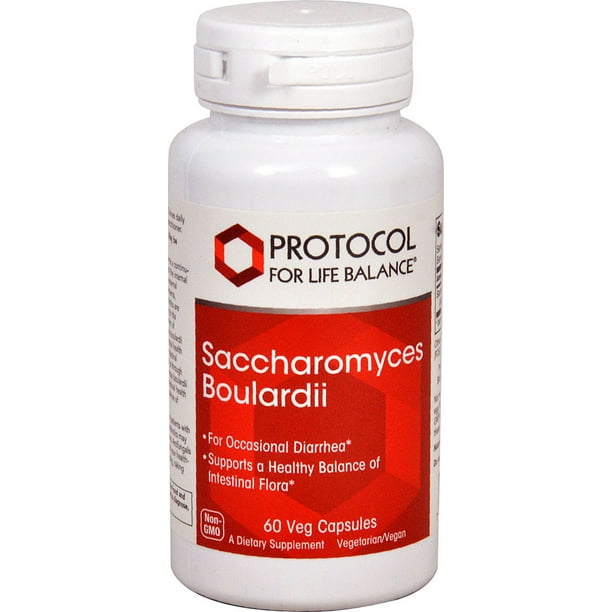 Protocol For Life Balance Saccharomyces Boulardii 60 Veg Capsules