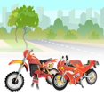 thumbnail image 5 of Rompecabezas de motocicleta, papel educativo autoensamblable, rompecabezas de avión creativo para niños, 5 of 5