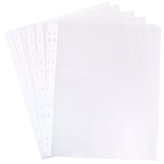 JAM Paper Sheet Protectors, 8.5 x 11, Clear, 10 Sleeves per Pack