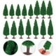thumbnail image 2 of 15 piezas de pino artificial, modelo DIY, paisaje, paisaje, árboles decorativos, 2 of 5