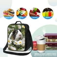 thumbnail image 4 of Lsque Daisy Guinea Pig Lunch Bag Lunch Box for Women Men Reusable Insulated Lunch Tote Bag,Leakproof Thermal Cooler Sack Food Handbags Case High Capacity, 4 of 9