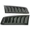 thumbnail image 2 of Hood Vent Car, 2Pcs  Intake Cover Bonnet Vents Universal  Vent Cover, For  RS MK2 Style Bonnet Vent RS Style Exterior Car Part Car Front Vent Carbon Fiber Color, 2 of 8