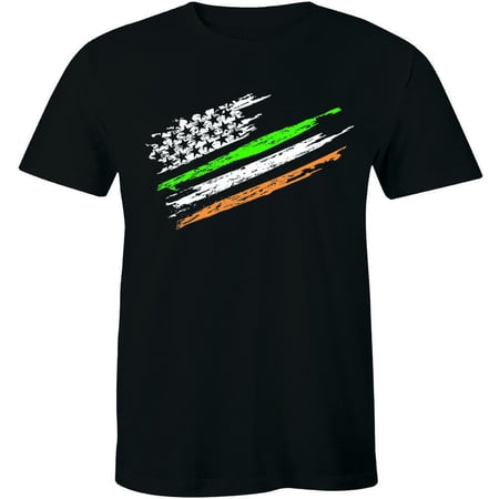 50/50 Shirt Indian American Flag - Usa India Men'S T-Shirt Tee All Size S-5XL