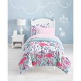 thumbnail image 1 of dream FACTORY Flamingo Ensemble de Douillette, Rose, Grand Lit, 1 of 5