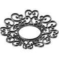 thumbnail image 2 of 16"OD x 6 1/8"ID x 1/2"P Reims Architectural Grade PVC Pierced Ceiling Medallion, Antiqued Silver, 2 of 6