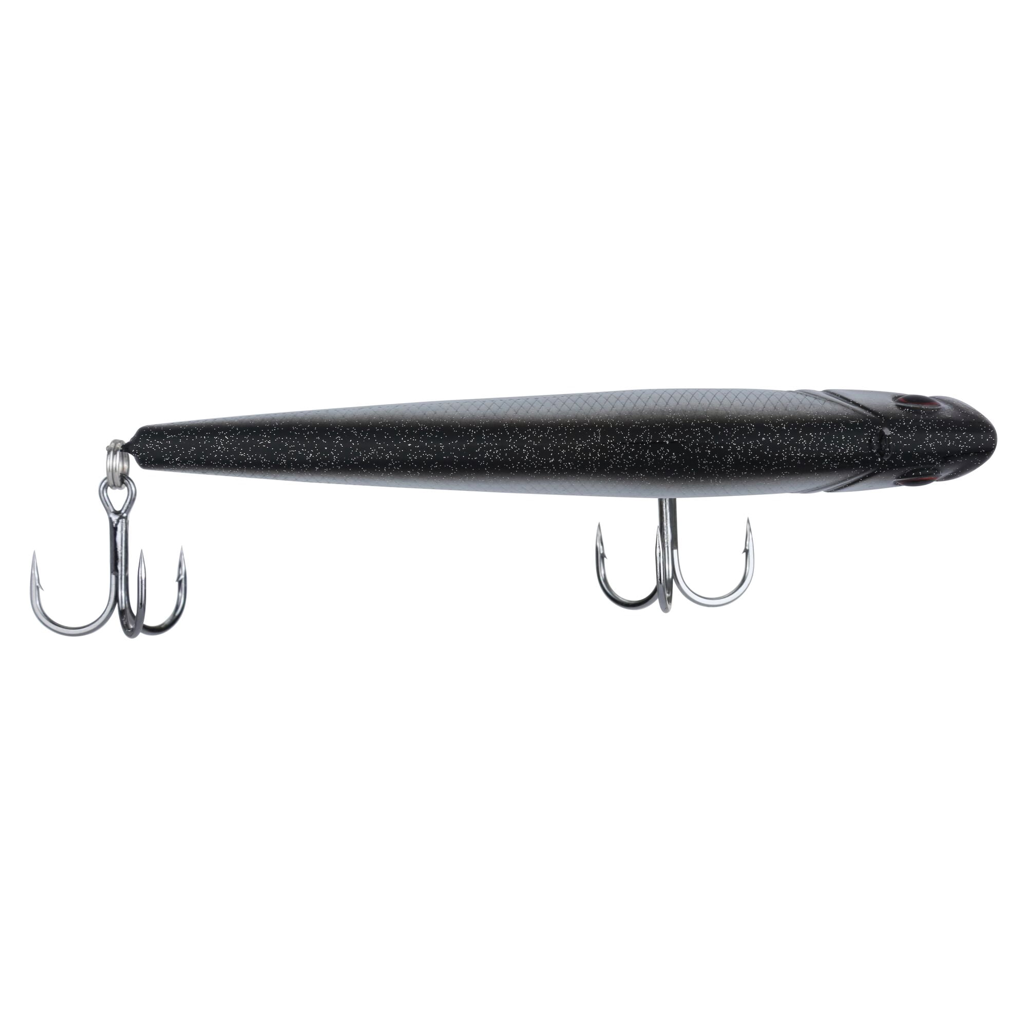 Berkley Finisher, 4 in, Glide Baits, Black Silver (1 Count)