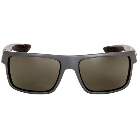 Costa Motu Matte Grey Plastic Frame Grey Lens Unisex Sunglasses MTU98OGGLP