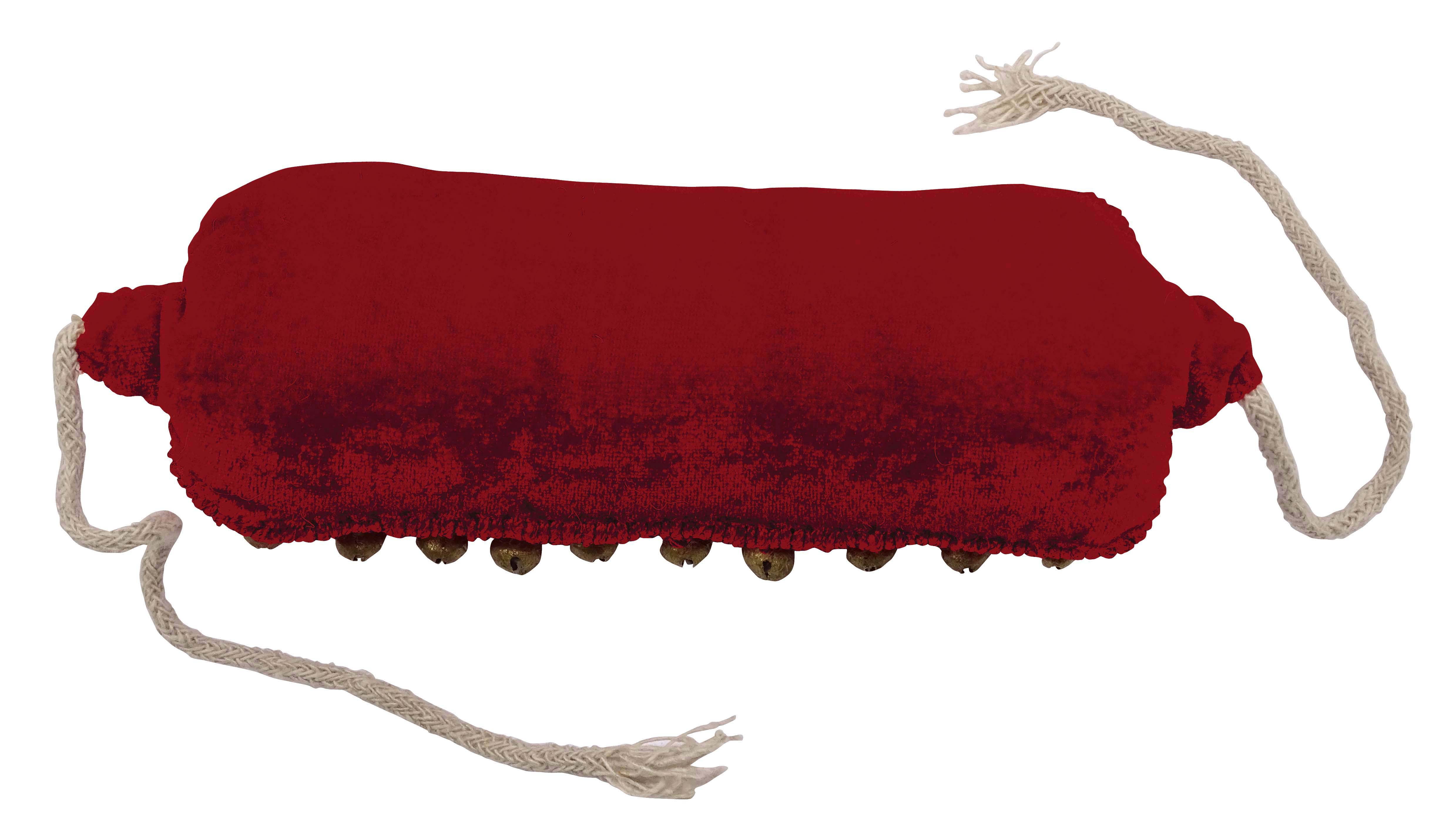Banithani Indian Traditional 5 Line Classical Kathak 12 No Ghungroo Anklets Dancing Ankel Bracelet Pair Jewelry-Maroon