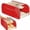 Red 22 Eggs, variant on 2 Tier Automatic Rolling Egg Holder for Fridge, Egg Dispenser Container with Sliding Lid Holds 22 Eggs, Removable Egg Holder for Kichen Pantry Cabinet, Refrigerator Organizers and Storage, Red