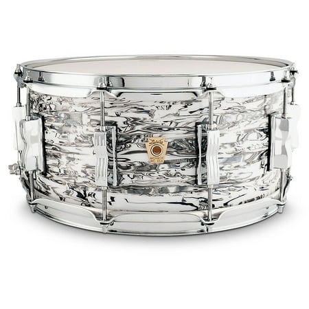 Ludwig Classic Maple Snare Drum - White Abalone 14 x 6.5 in.