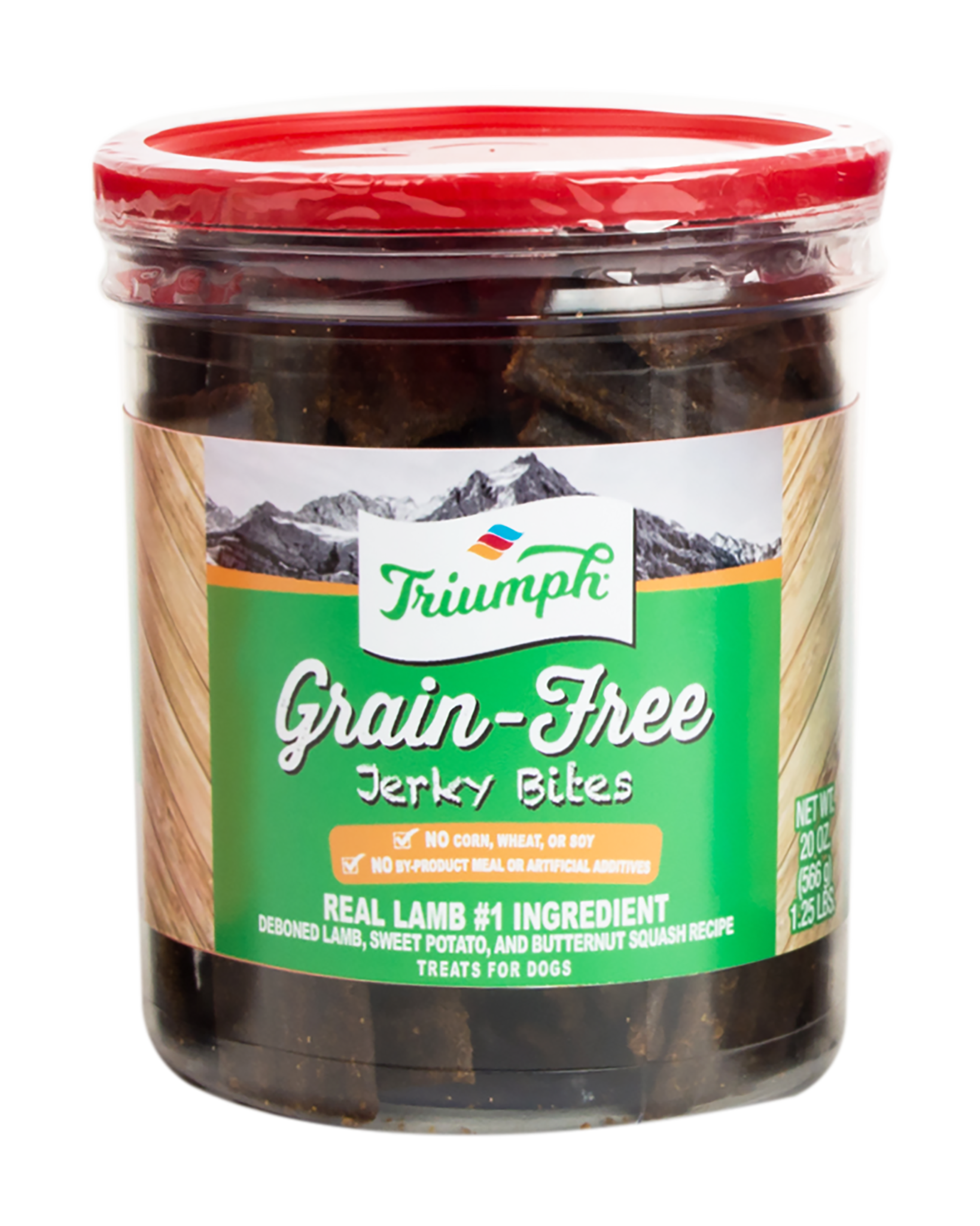 triumph grain free jerky bites