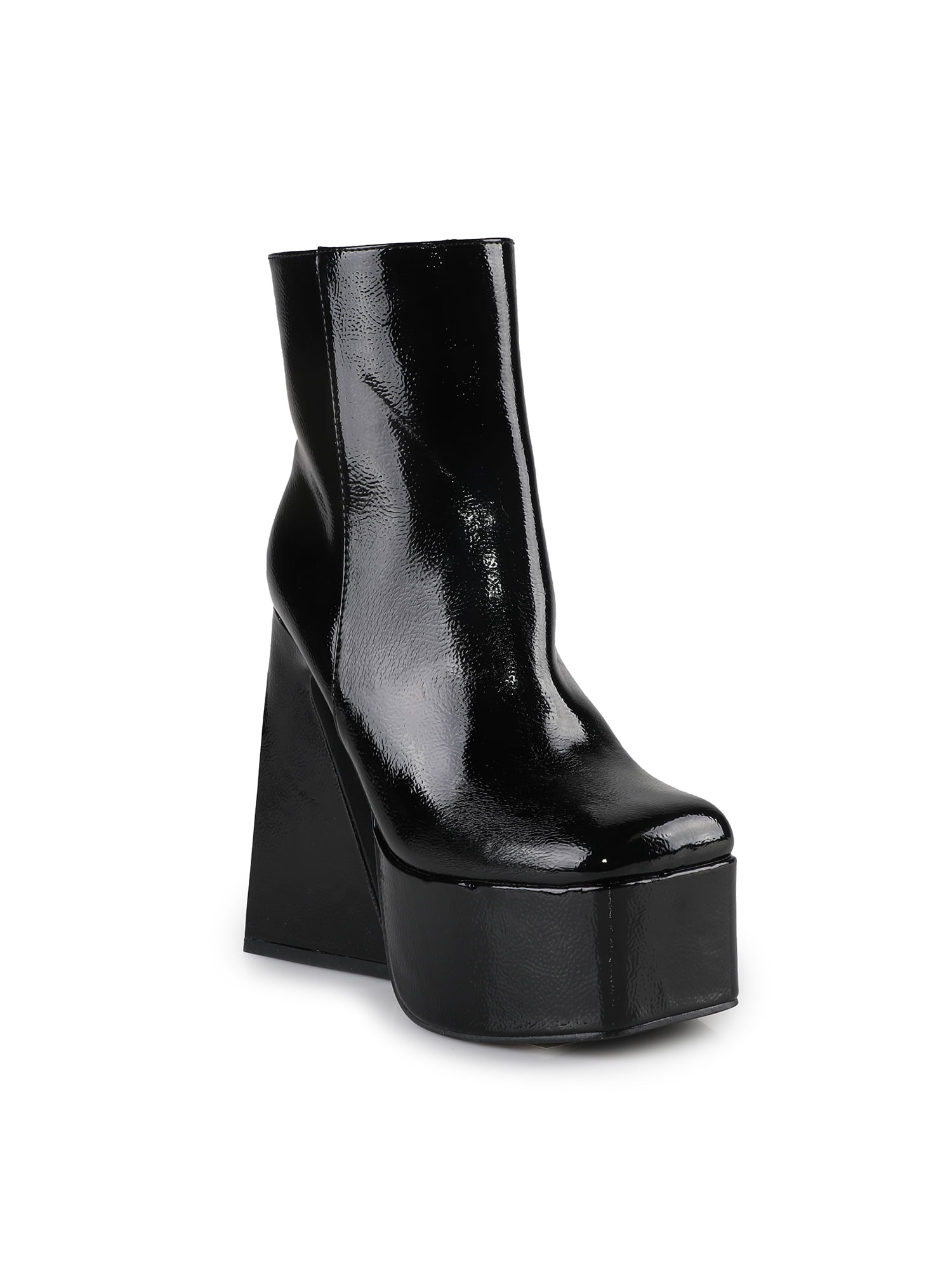 Square Toe Women's Ankle Statement Block Heel