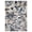 Grey / Ivory, variant on ECARPET Indoor Outdoor Floral Area Rug for Patio, Deck, Balcony Liv Collection