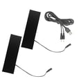 thumbnail image 2 of Riwesomey Almohadilla térmica de 2 piezas, 5V, USB, con línea paralela doble, calentador de tela eléctrico seguro, hoja de cuidado de la salud Artesanía, 2 of 6
