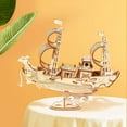 thumbnail image 2 of Kit de Modèle de Bateau Diplomatique Japonais Rolife TG307 pour Enfants, 2 of 5