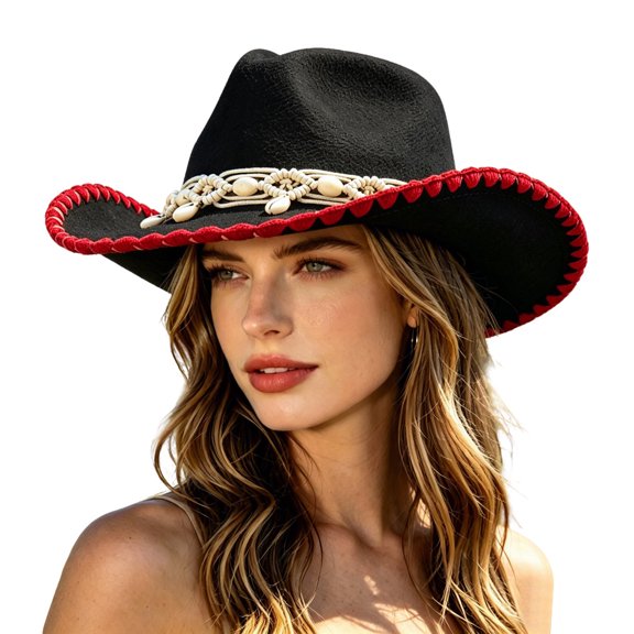 Sun Hats for Men Retro Jazz Hats, Retro Western Cowboy Hats