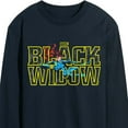 thumbnail image 3 of Marvel - Black Widow Type - Men's Long Sleeve Graphic T-Shirt, 3 of 5