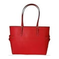 thumbnail image 6 of Michael Kors Gilly Drawstring Large Top Zip Tote Bright Red Saffiano Leather, 6 of 6