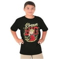 thumbnail image 3 of Dream Big The World is Yours Cartoon Boys Kids T Shirt Tees Tops Teen Brisco Brands M, 3 of 6