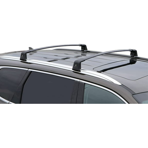 BRIGHTLINES Anti Theft Crossbars Roof Racks Compatible with 2015-2023 Ford Edge for Kayak Luggage ski Bike Carrier (Panoramic Sunroof Compatible)