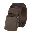 thumbnail image 1 of Belt Adjustable Exquisite Buckle Men Lightweight All Match Waist Belt for Daily Wear, 1 of 11