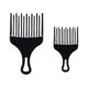 thumbnail image 1 of Juego de peines afro con diseño de dientes anchos para desenredar el cabello rizado y dar volumen a las raíces., 1 of 4