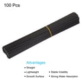 thumbnail image 3 of Unique Bargains Fiber Reed Diffuser Sticks 250x3mm for Aroma Fragrance Essential Oil, Black Pack of 100, 3 of 5