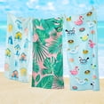 thumbnail image 3 of Great Bay Home Vibrant Prints Soft Cotton Beach Towel (30" x 60", Beach Balls), 3 of 7