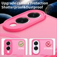 thumbnail image 4 of Designed for Samsung Galaxy S25 Edge Magnetic Phone Case,Precision Lens Hole Protection,Compatible with Mag-Safe,Ultra Slim,Shockproof Anti-Scratch Anti-fall Translucent Matte Phone Case,Rose, 4 of 6