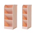 thumbnail image 3 of Four-Grid Ergonomic Desk Storage Box Drawer Organizer Inclined Pen Holder Rectangular Organizer Organizing, 3 of 8