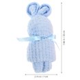 thumbnail image 4 of OULII Rabbit Shaped Towel Adorable Cartoon Towel Baby Celebrations 4Pcs, 4 of 8