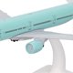 thumbnail image 4 of Metal Airplane Model Kids Flying Aircraft Toy Desktop Ornament with Landing Gear Base and Wheels, 4 of 4