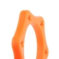 thumbnail image 3 of Micrófono Yuyangstore Protección contra golpes Anillos deslizantes hexagonales de silicona Paquete de 2 Naranja, 3 of 8